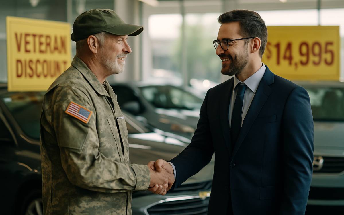 Top cheap car deals for veterans to know about